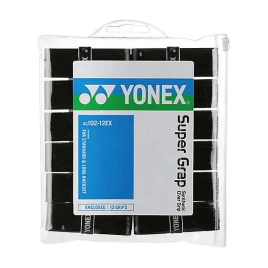 Overgrip Yonex Super Grap - Pack com 12 unidades